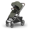 UPPAbaby Cruz V3 Stroller - Evelyn (Meadow Green / Graphite Frame / Chestnut Leather)