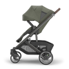 UPPAbaby Cruz V3 Stroller - Evelyn (Meadow Green / Graphite Frame / Chestnut Leather)