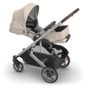 UPPAbaby Cruz V3 Stroller - Declan (Oat Melange / Silver Frame / Chestnut Leather)