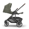 UPPAbaby Cruz V3 Stroller - Evelyn (Meadow Green / Graphite Frame / Chestnut Leather)
