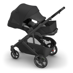 UPPAbaby Cruz V3 Stroller - Jake (Charcoal / Carbon Frame / Black Leather)