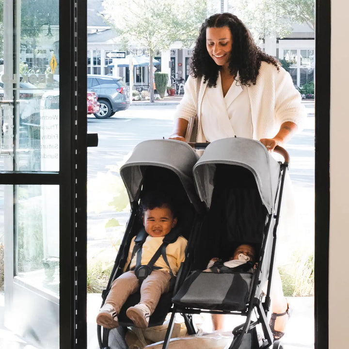 UPPAbaby Minu Duo Compact Double Stroller in James — image 2