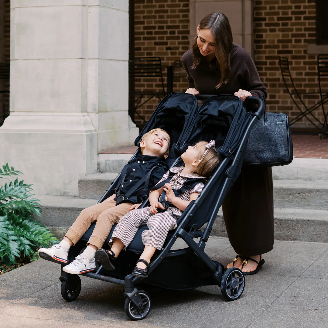 UPPAbaby Minu Duo Compact Double Stroller in James — image 3