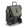 UPPAbaby Minu V3 Compact Stroller - Evelyn (Meadow Green / Carbon Frame / Chestnut Leather)