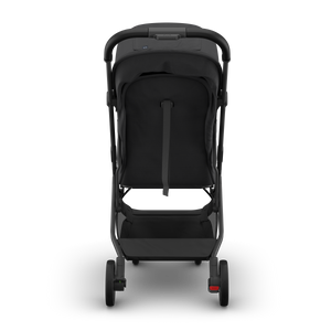 UPPAbaby Minu V3 Compact Stroller - Jake (Charcoal / Carbon Frame / Black Leather