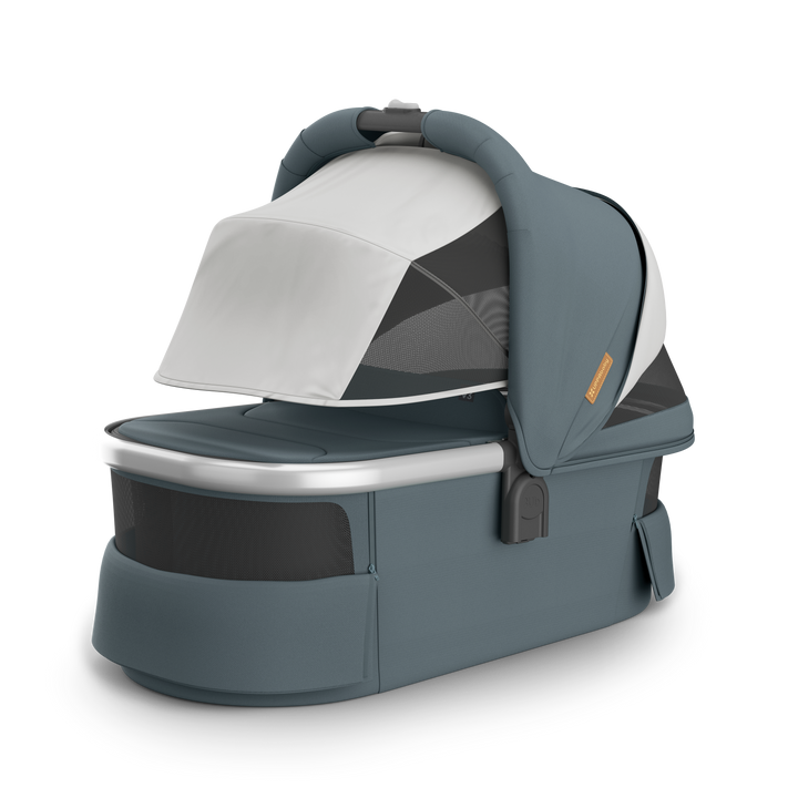 UPPAbaby Bassinet V3 - Callum (Stone Blue / Silver Frame)