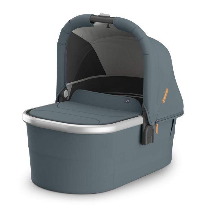 UPPAbaby Bassinet V3 - Callum (Stone Blue / Silver Frame)