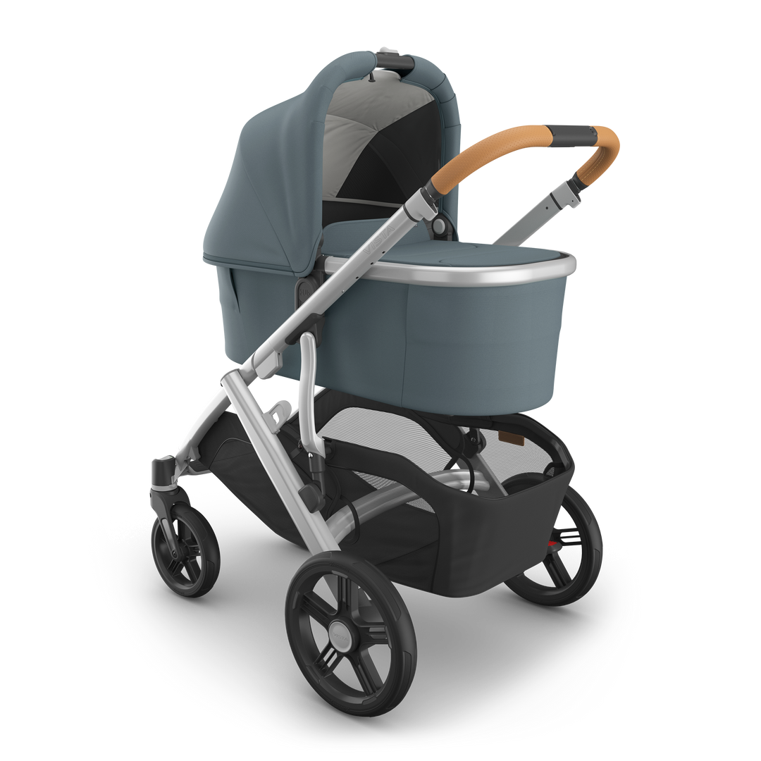 UPPAbaby Bassinet V3 - Callum (Stone Blue / Silver Frame)