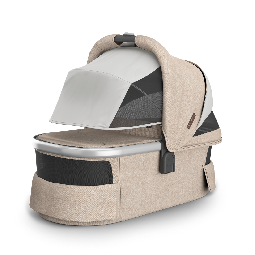UPPAbaby Bassinet V3 - Declan (Oat Melange/Silver Frame)