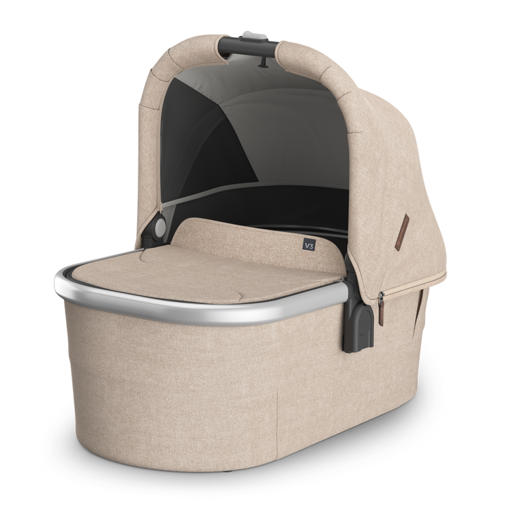 UPPAbaby Bassinet V3 - Declan (Oat Melange/Silver Frame)
