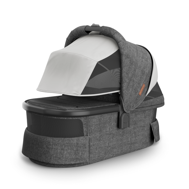UPPAbaby Bassinet V3 - Greyson (Charcoal Melange/Carbon Frame)