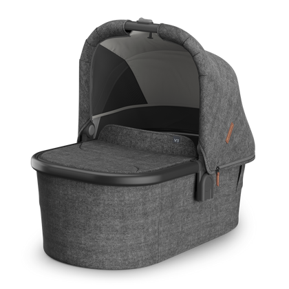 UPPAbaby Bassinet V3 - Greyson (Charcoal Melange/Carbon Frame)