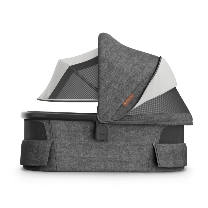 UPPAbaby Bassinet V3 - Greyson (Charcoal Melange/Carbon Frame)