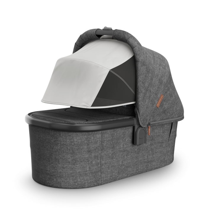 UPPAbaby Bassinet V3 - Greyson (Charcoal Melange/Carbon Frame)