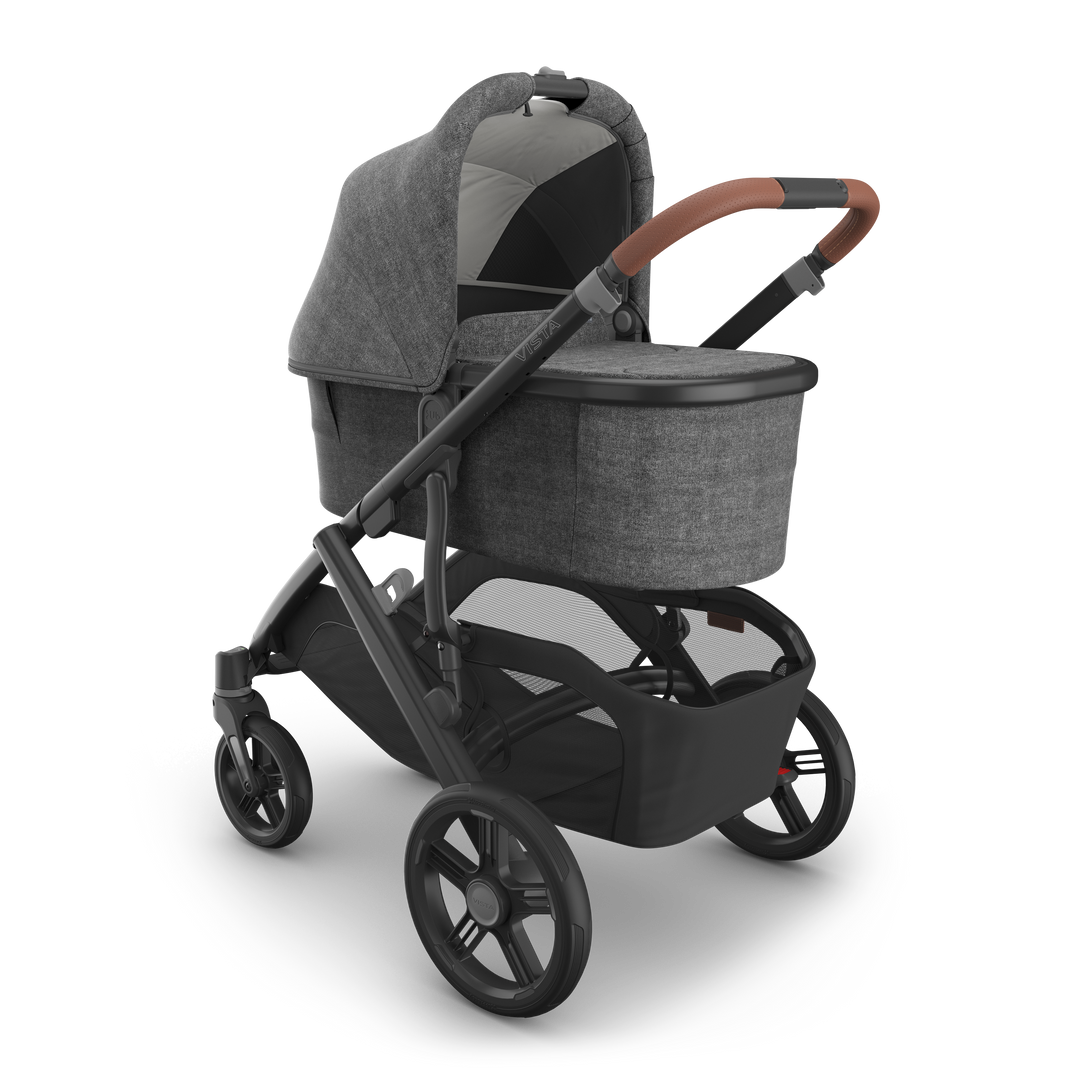 UPPAbaby Bassinet V3 - Greyson (Charcoal Melange/Carbon Frame)