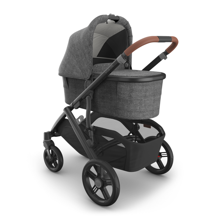 UPPAbaby Bassinet V3 - Greyson (Charcoal Melange/Carbon Frame)