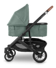 UPPAbaby Bassinet V3 - Gwen (Green Melange/Carbon Frame)