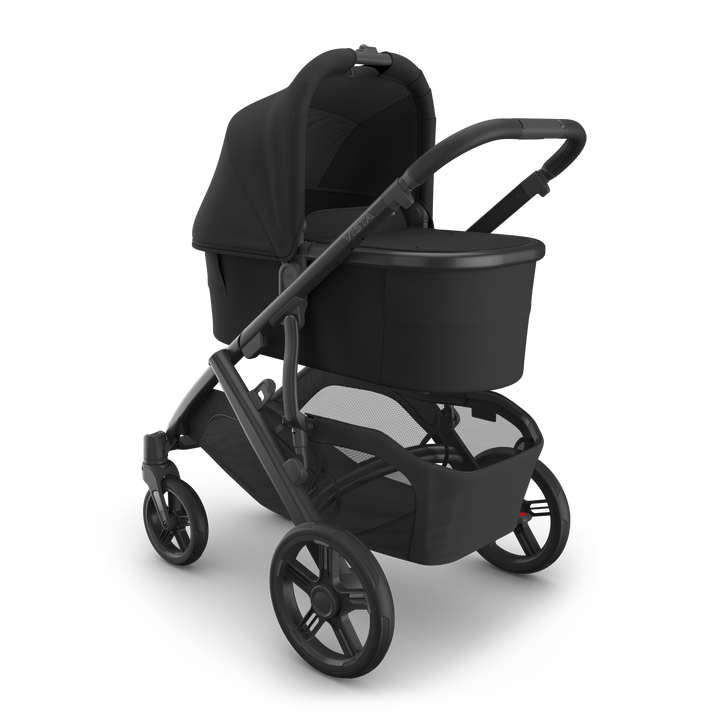 UPPAbaby Vista V3 Stroller + Bassinet V3 Bundle - Jake (Charcoal/Carbon Frame)