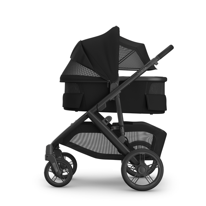 UPPAbaby Vista V3 + Bassinet V3 + Aria V2 Travel System - James - 0903-BAS-JMS_on0303-VIS_Side_AllVents.png