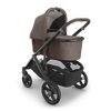 UPPAbaby Vista V3 Stroller + Bassinet V3 Bundle - Owen (Mocha Melange / Carbon Frame / Chestnut Leather)
