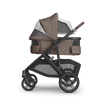 UPPAbaby Vista V3 Stroller + Bassinet V3 Bundle - Owen (Mocha Melange / Carbon Frame / Chestnut Leather)