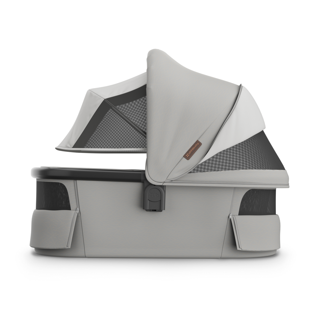 UPPAbaby Bassinet V3 - Savannah (Pearl Gray Jacquard/Carbon Frame)