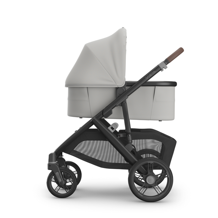 UPPAbaby Vista V3 Stroller + Bassinet V3 Bundle - Savannah (Pearl Gray Jacquard)