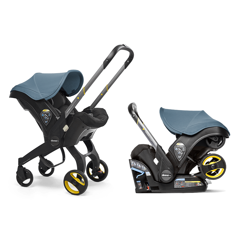 Doona+ Infant Car Seat &amp; Stroller - Ocean Blue
