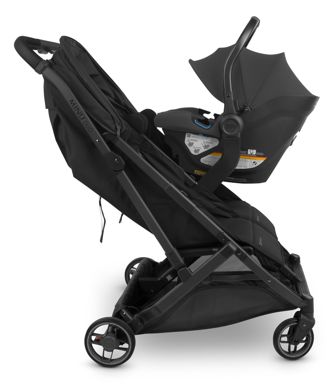 UPPAbaby Minu Duo Car Seat Adapters for Mesa V2, Mesa V3, Aria/Aria V2, Mesa Max, Mesa i-Size