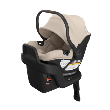 UPPAbaby Aria V2 Lightweight Infant Car Seat - Declan (Oat Melange) (Open box, New)