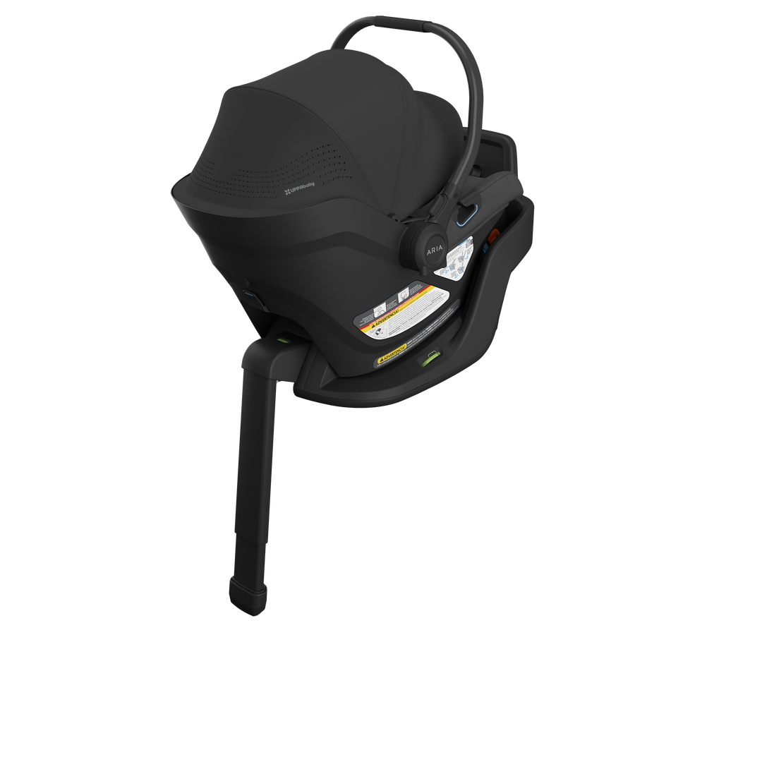 UPPAbaby Aria V2 Infant Car Seat and Base, Jake (Charcoal) - New (open box)