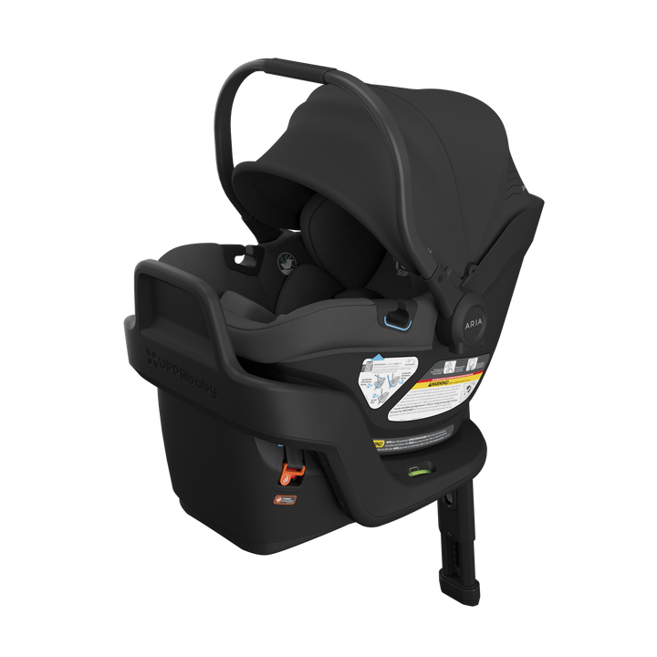 UPPAbaby Aria V2 Infant Car Seat and Base, Jake (Charcoal) - New (open box)