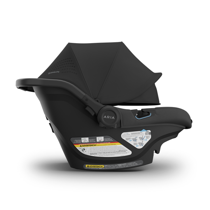 UPPAbaby Aria V2 Infant Car Seat and Base, Jake (Charcoal) - New (open box)