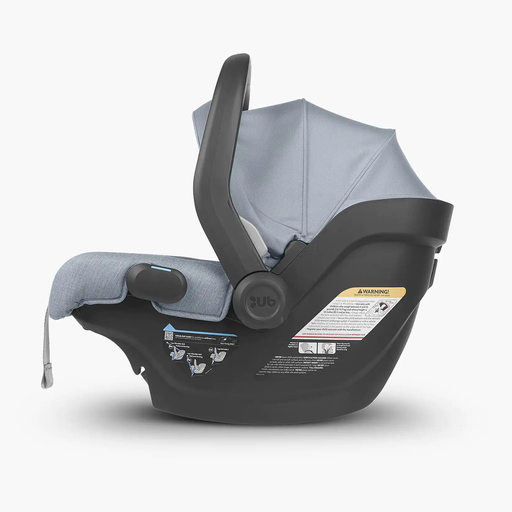 UPPAbaby Mesa V2 Infant Car Seat - Gregory (Blue Melange) (Open box - NEW)