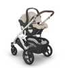UPPAbaby Vista V3 Stroller + Bassinet + Mesa V3 Bundle - Declan (Oat Melange/Chestnut Leather)