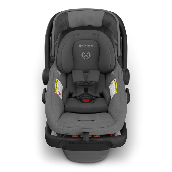 UPPAbaby Vista V3 Travel System Bundle (Stroller/Bassinet/Mesa V3) - Greyson (Charcoal Melange/Saddle Leather)
