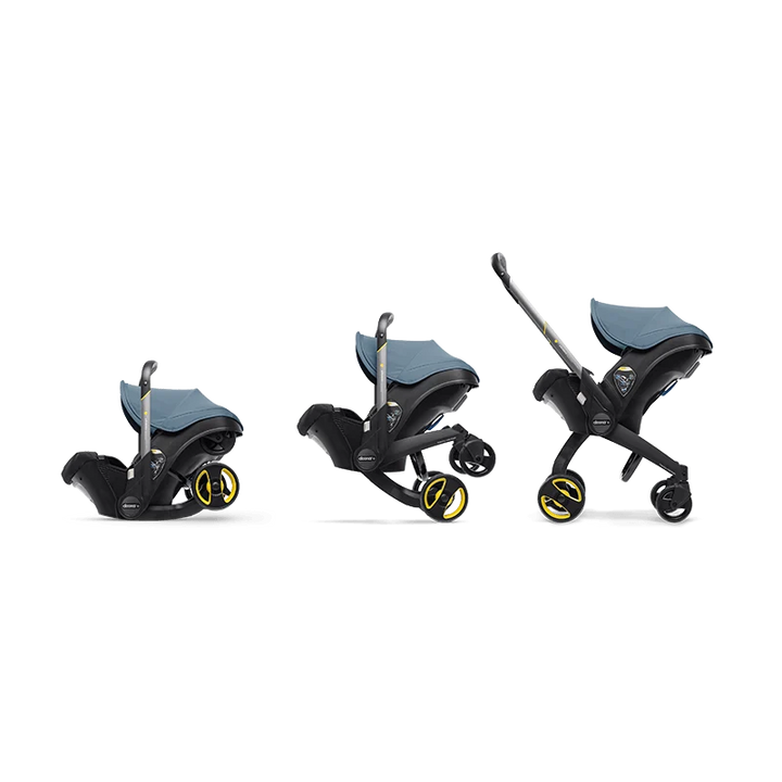Doona+ Infant Car Seat &amp; Stroller — Ocean Blue — New — Packaging Imperfections