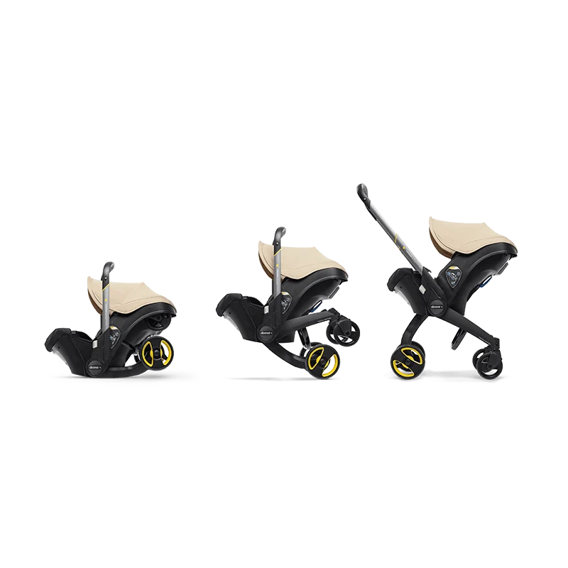 Doona+ Infant Car Seat &amp; Stroller — Sahara Sand — New — Packaging Imperfections