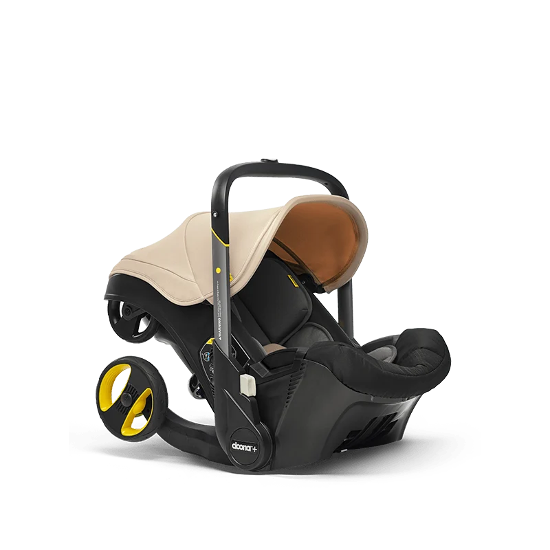 Doona+ Infant Car Seat &amp; Stroller — Sahara Sand — New — Packaging Imperfections