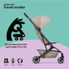 Joolz Aer+ Lightweight Compact Stroller - Lovely Taupe