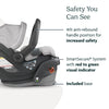 UPPAbaby Cruz V2 + Mesa V2 Travel System Bundle - Stella (Brushed Grey Melange)