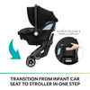 Evenflo GOLD Shyft DualRide Infant Car Seat and Stroller Combo - Boone Gray