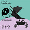 Joolz Aer+ Lightweight Compact Stroller - Refined Black