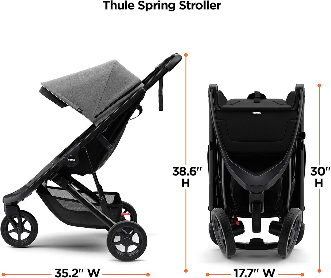 Thule Spring V1 Stroller - Grey Melange (New, Open Box)