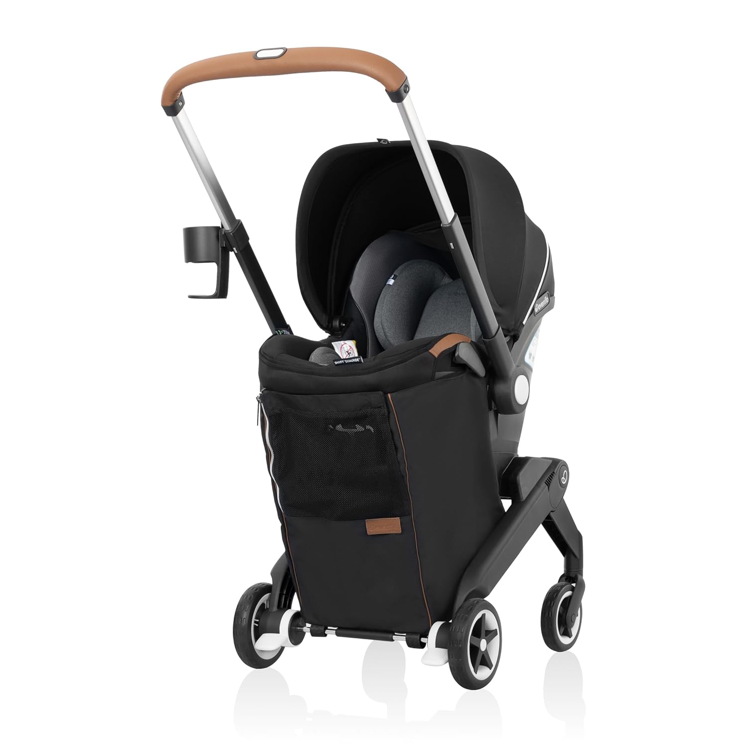 evenflo stroller shyft Evenflo Gold Shyft DualRide with Carryall Storage Infant Car Seat and Stroller Combo
