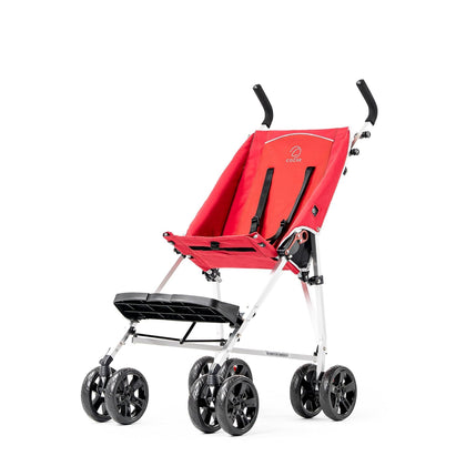 Coche XL Lightweight Special Needs Stroller/Transport Chair, Red