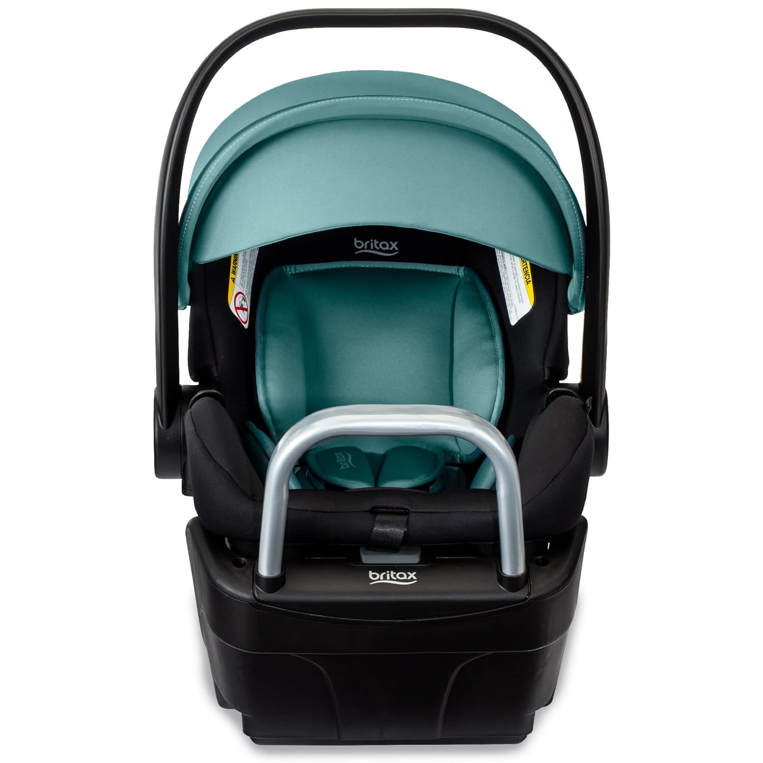 Britax Willow S Infant Car Seat with Alpine Anti-Rebound Base - Jade Onyx