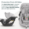 UPPAbaby Cruz V2 + Mesa V2 Travel System Bundle - Stella (Brushed Grey Melange)