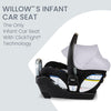 Britax Willow S Infant Car Seat with Alpine Anti-Rebound Base - Glacier Onyx (Open Box - NEW)