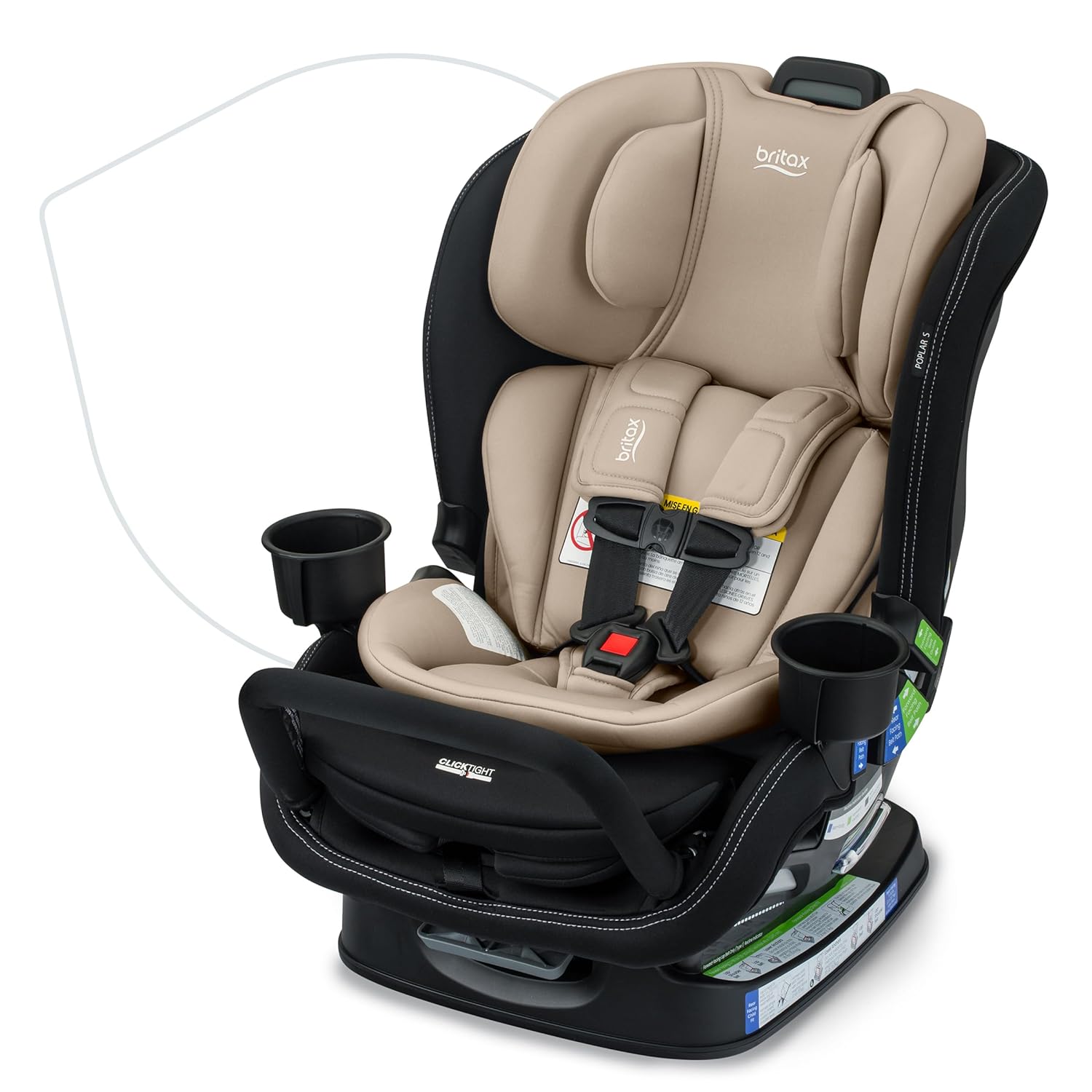 britax portable car seat Poplar S Convertible Car Seat